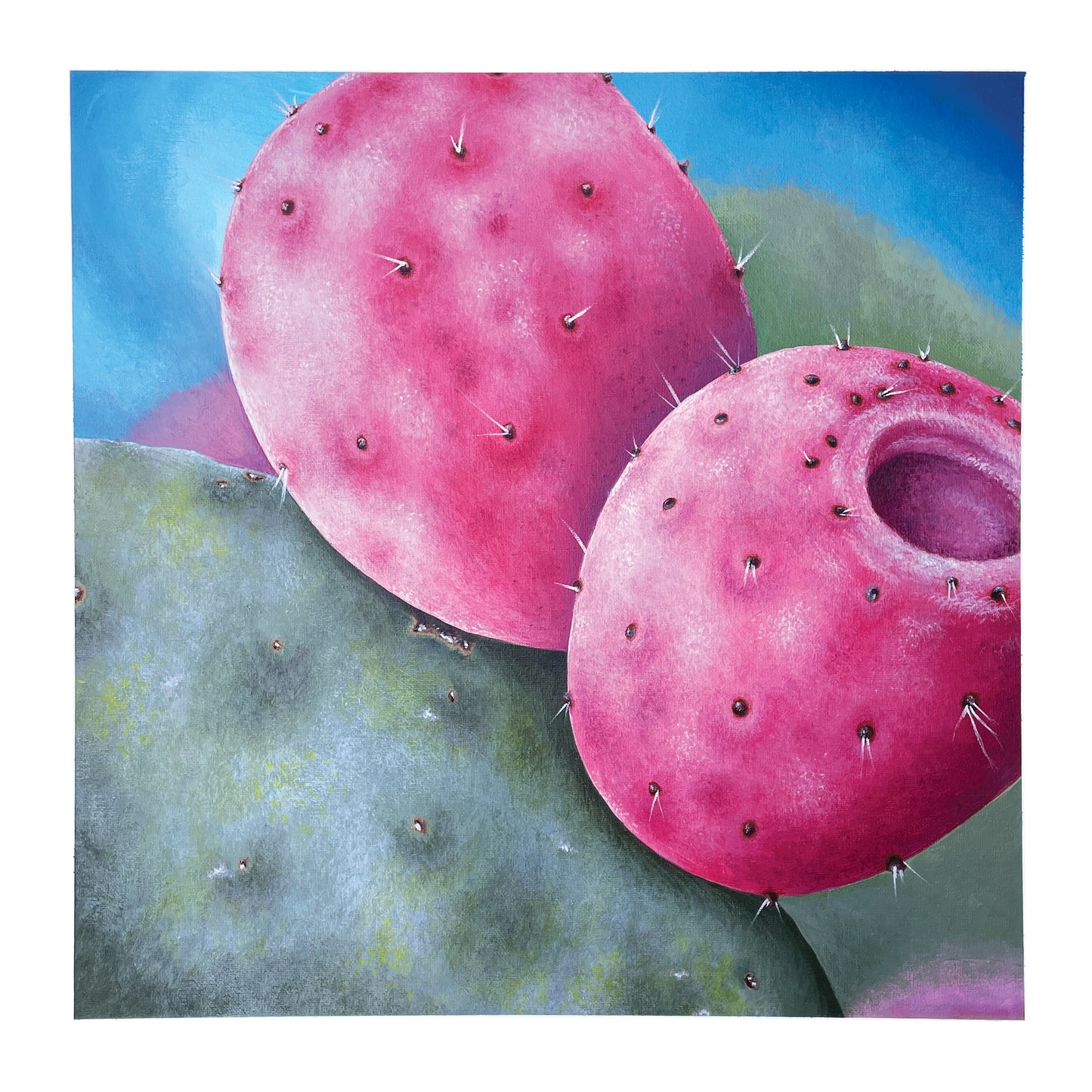 "Sue's Prickly Pear" Fine Art Print